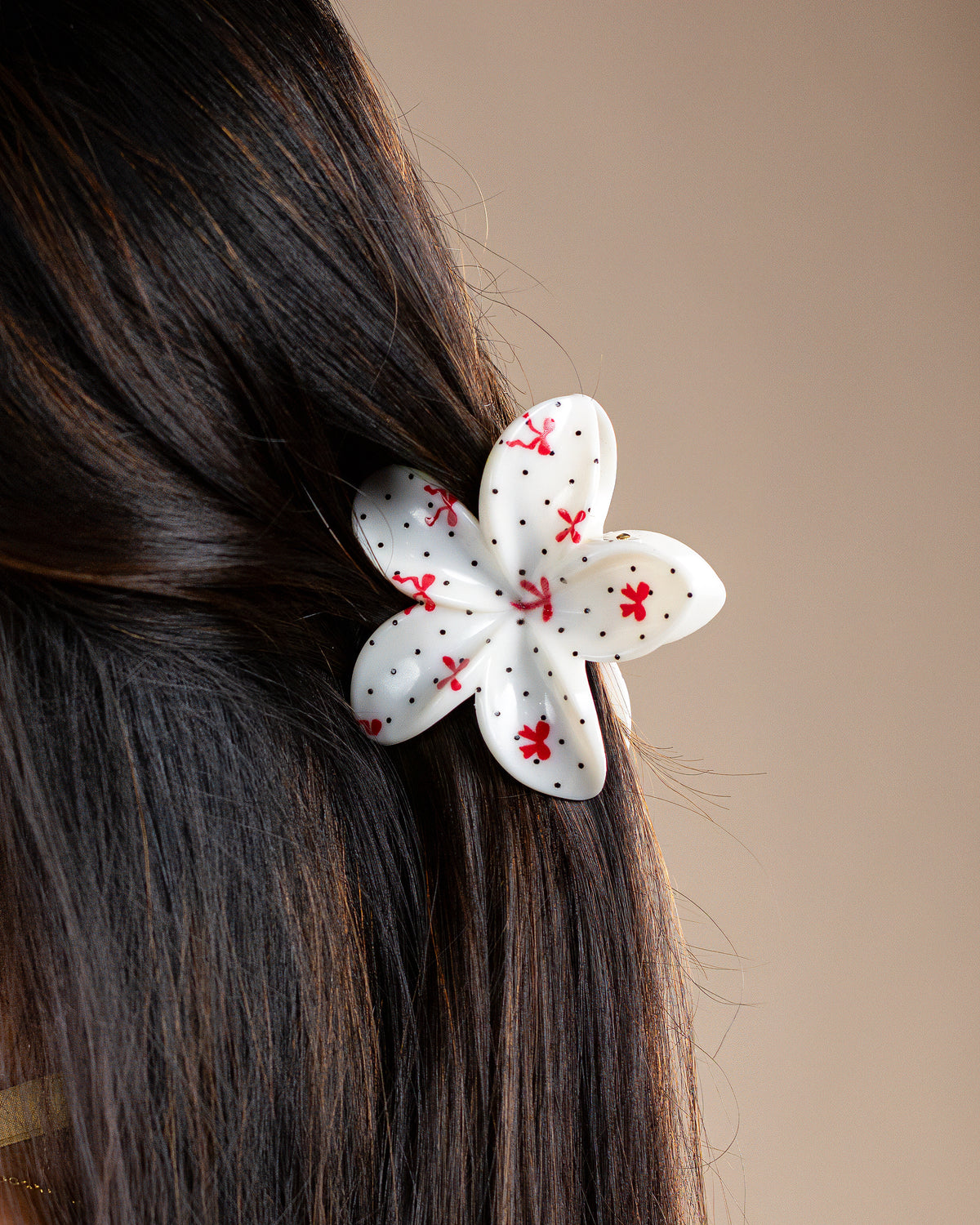 Women's Flower Multicolor Hair Clips
