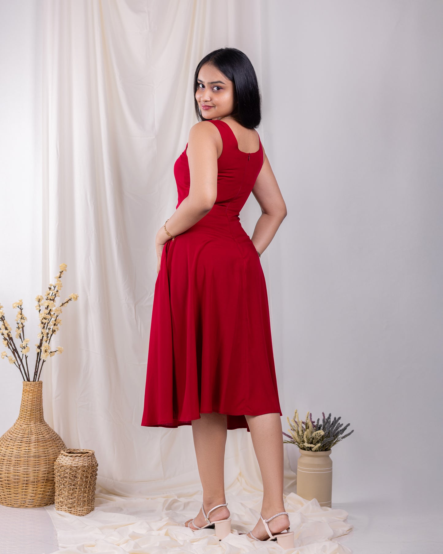 Nella Red Dress