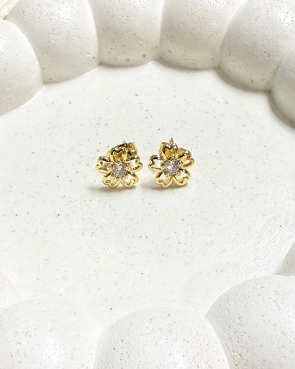 Cherry Blossom Stud Earrings