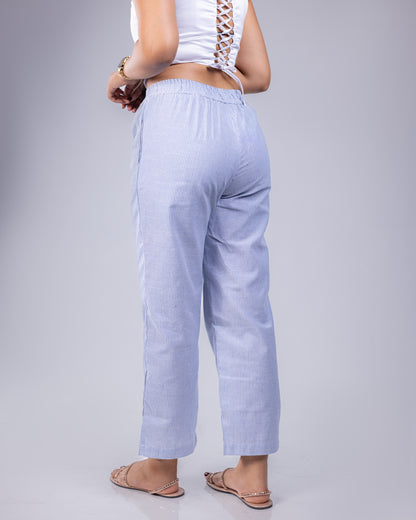 Palermo Blue Stripe Pant