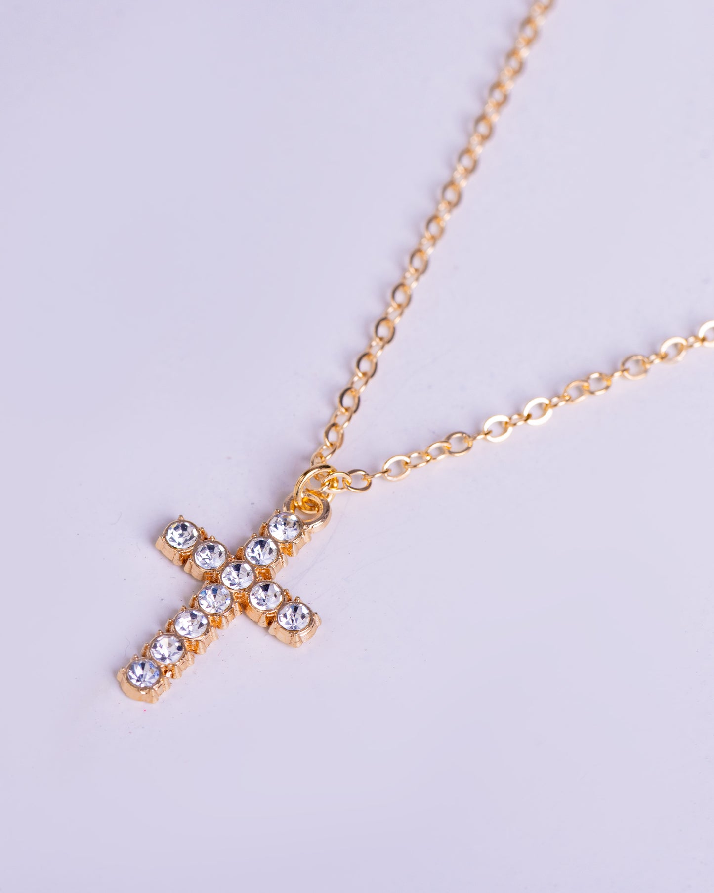 Gold Plated Cross Necklace
