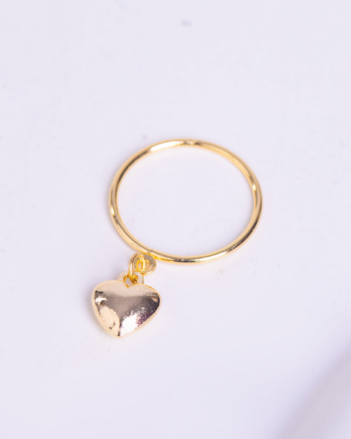 Gold Plated Heart Ring