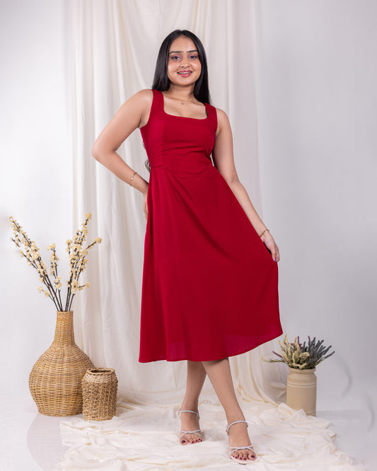 Nella Red Dress