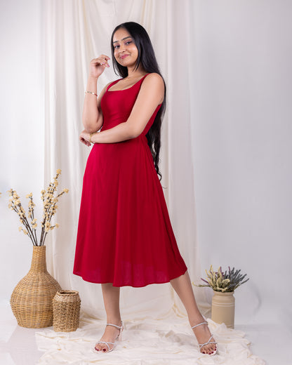 Nella Red Dress