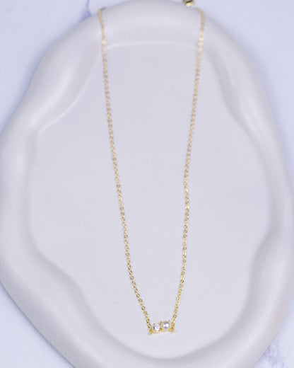 Pearl Necklace with Zircon