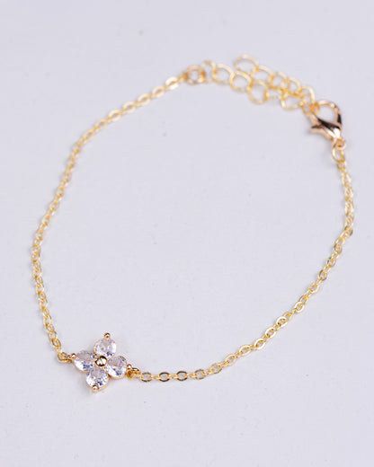 Flower Beaded Bracelet