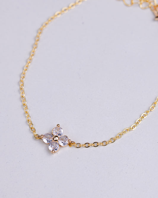Flower Beaded Bracelet