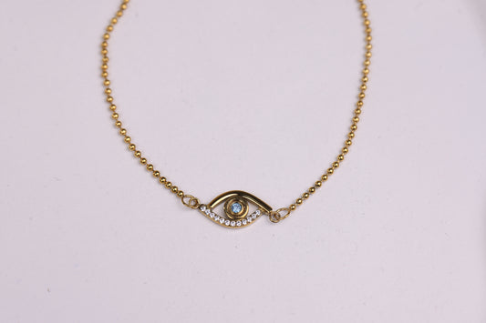 Blue Evil Eye Bracelet