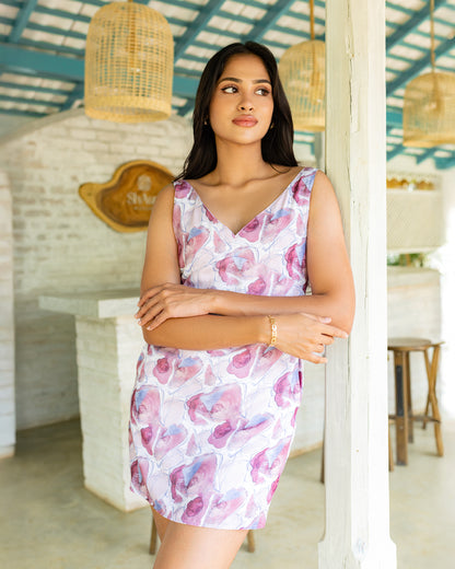 Siena Red Floral Dress